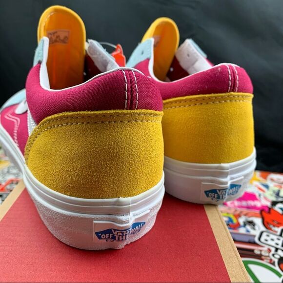 Vans Old Skool Retro Rainbow Womens Various Sizes - Picture 9 of 11